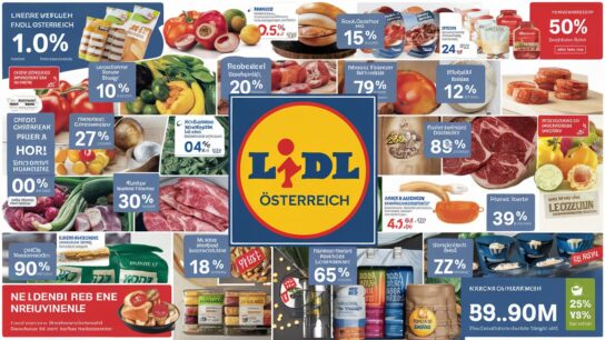 lidl österreich flugblatt