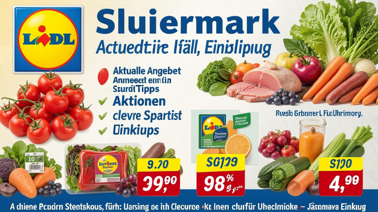 Lidl Flugblatt Steiermark: Aktuelle Angebote, Aktionen und clevere Spartipps für Ihren Einkauf